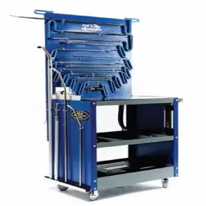 Bộ dụng cụ sữa chữa thân vỏ không phá hủy sơn, 28 chi tiết (bao gồm xe đẩy)