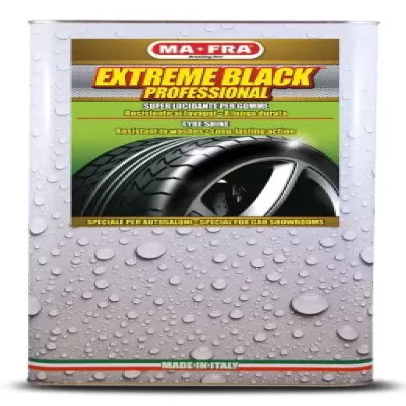 Hóa chất xịt bóng lốp gốc dầu Extreme Black 4,5L