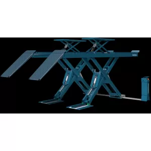 Cầu nâng cắt kéo kiểm tra góc đặt bánh xe 5 Tấn, Lắp nổi, có bàn nâng phụ (3 pha, Màu xám RAL7016) 1